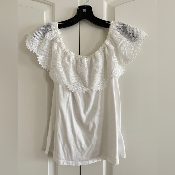 and ea wy Tops - And Ea Wy Women White Tee
